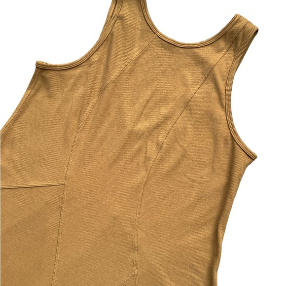 Lululemon Ribbed Modal Cotton Dress Spiced Bronze - Picture 6 of 8